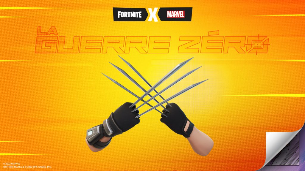 Wolverine pick on Fortnite