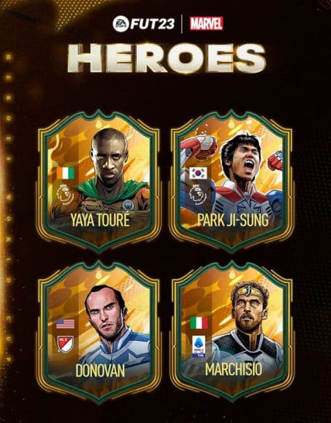 How to get Marvel Hero cards for free on FIFA 23